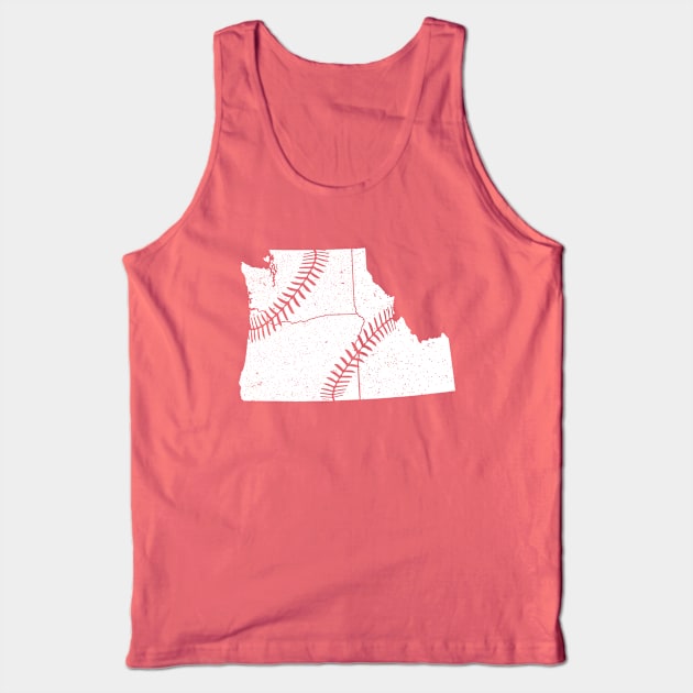 Pacific Northwest Baseball Tank Top by Skycrane